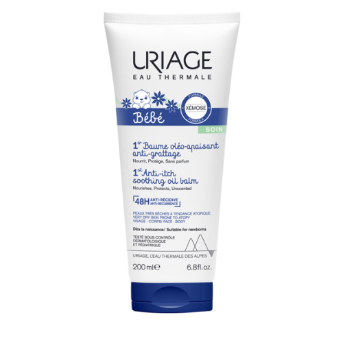Uriage Bebe 1st Anti-Itch Soothing Oil Balm, 200ml
