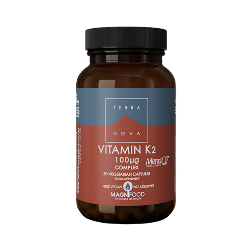 Terranova Vitamin K2 (as MenaQ7®) 100µg Complex, 50 capsules
