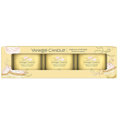 Yankee Candle Vanilla Cupcake, 3x27gr