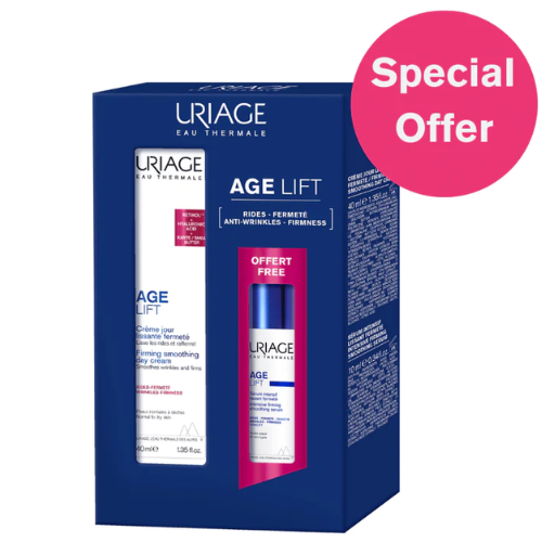 Uriage AGE LIFT Firming Smoothing Day Cream, 40ml + Uriage Age Lift Intensive Firming Smoothing Serum, Special Offer