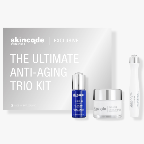 Skicode Exclusive The Ultimate Anti-Aging Trio Kit, Gift Set