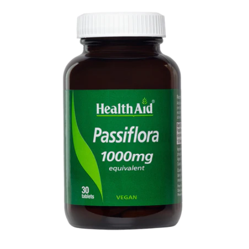 Health Aid Passiflora 1000mg, 30 tablets
