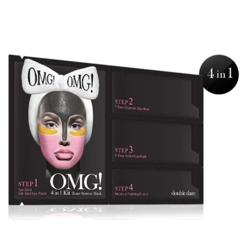 OMG! 4 in 1 Kit Zone System Mask, Face Mask