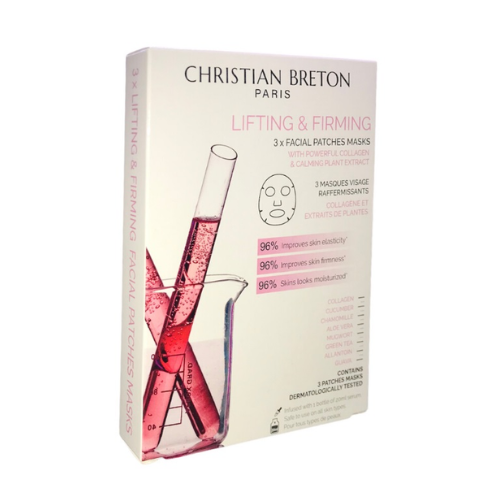 Christian Breton Lifting & Firming 3 Facial Patches Mask