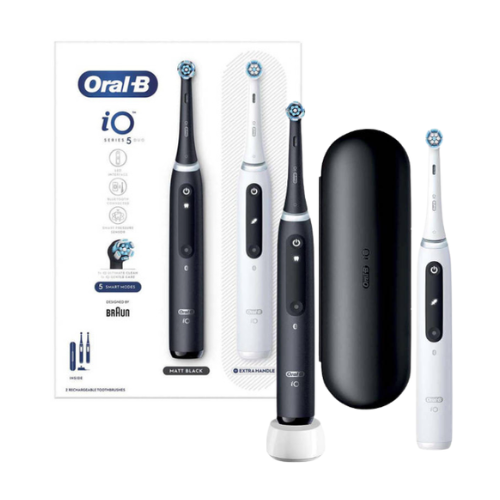 Oral B iO5 Duo Black+White, Electric Toothbrush