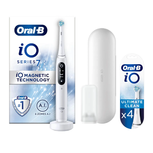 Oral B iO 7 White Alabaster, Electric Toothbrush