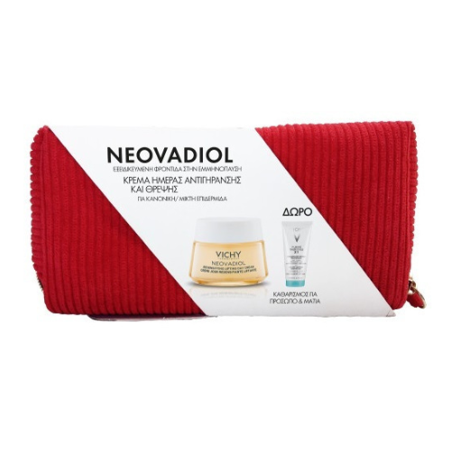 Vichy Neovadiol Replenishing Anti-Sagginess Day Cream 50 ml + Gift Purete Thermale 100 ml, Gift Set