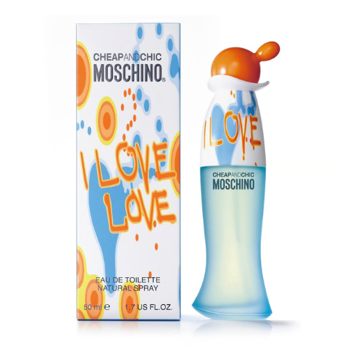 Moschino Cheap and Chic I Love Love Eau De Toilette, 50ml