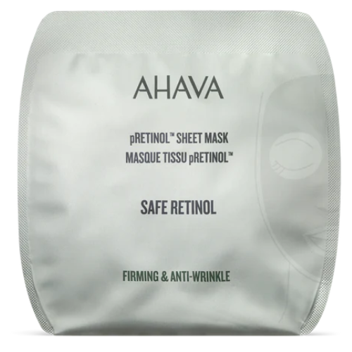 Ahava Safe Retinol Firming and Anti-Wrinkle Sheet Mask, 17g