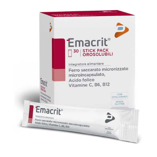 Emacrit, 30 orally soluble sticks
