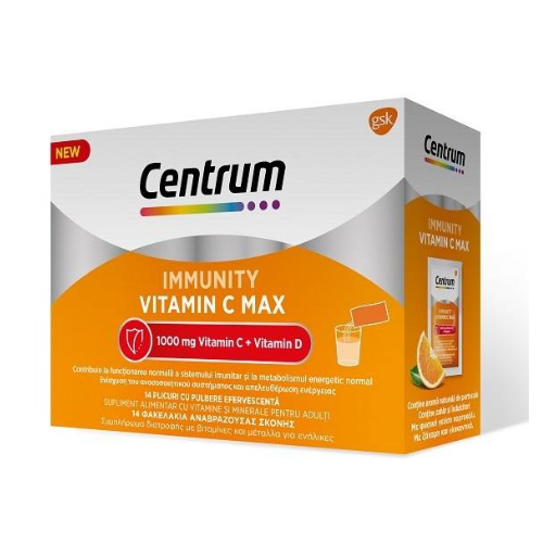 Centrum Immunity C Max Multivitamins, 14 sachets
