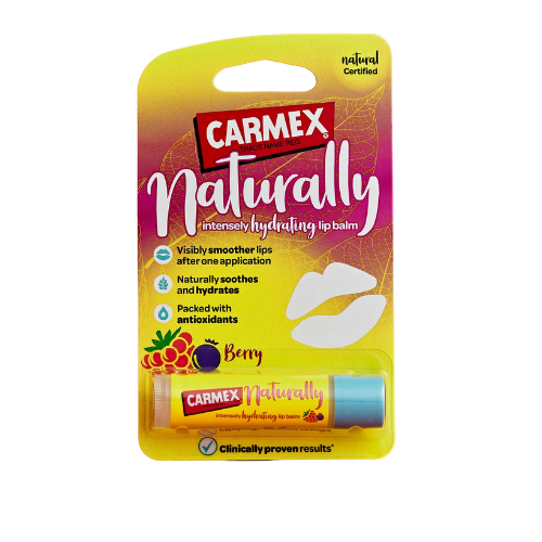 Carmex Naturally Berry Lipstick, 4.25gr