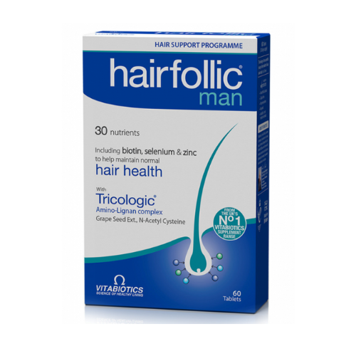 Vitabiotics HairFollic Man 60 tabs