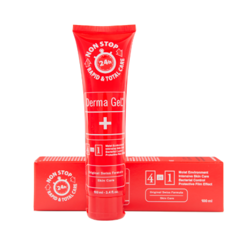 Derma Gel for Burns and Wounds, 100ml