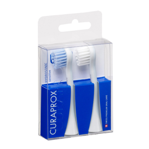 Curaprox Hydrosonic Sensitive, 2 Electric Toothbrush Refills