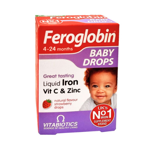 Vitabiotics Feroglobin Baby Drops, 30ml
