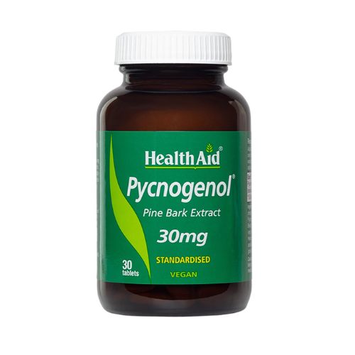Health Aid Pycnogenol Pine Bark Extract 30mg, 30 tablets