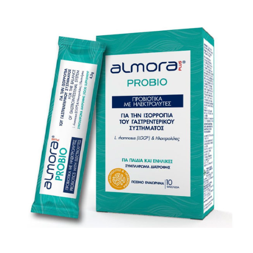 Almora Plus Probio Probiotics + Electrolytes, 10 sachets