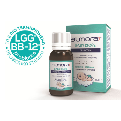 Almora Plus Probiotic Baby Drops, 8ml