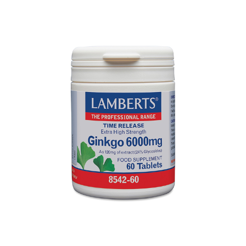 Lamberts Ginkgo 6000mg, 30 capsules
