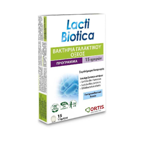 Ortis Lacti Biotica, 15 tablets