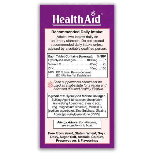 Health Aid Radiance, 60 tablets