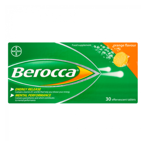 Berocca Orange, 30 soluble tablets
