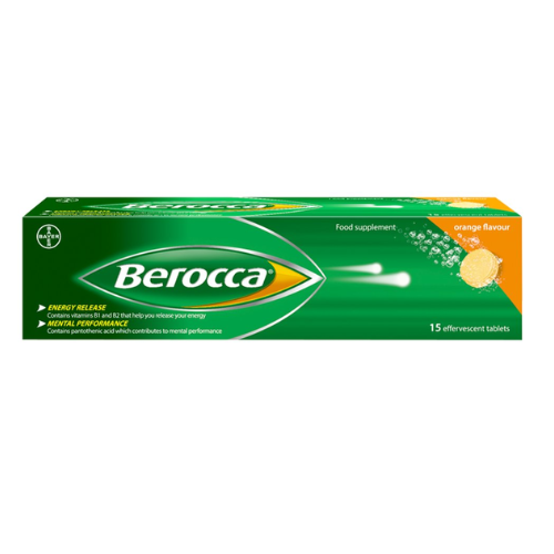 Berocca Orange, 15 soluble tablets