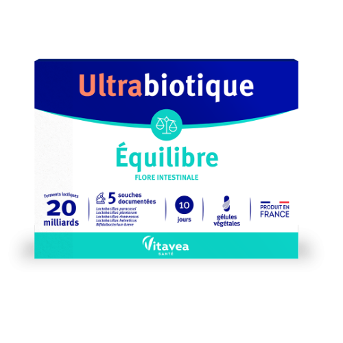 Ultrabiotique Equilibre 10days, 10 capsules