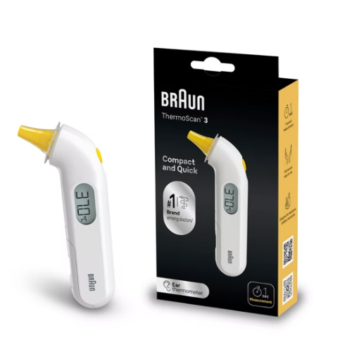 Braun Thermoscan 3, Digital Ear Thermometer