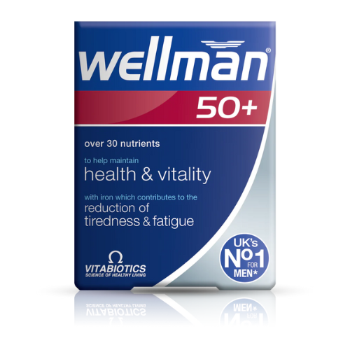Vitabiotics Wellman 50+, 30 tabs