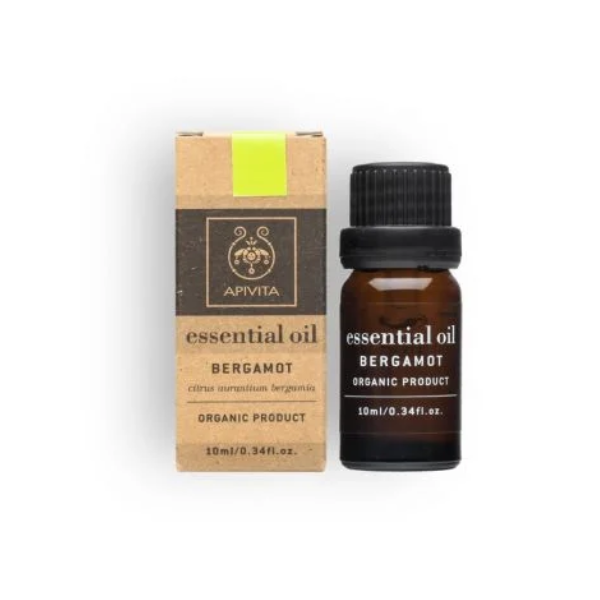 Apivita Bergamot Organic Essential Oil, 10ml