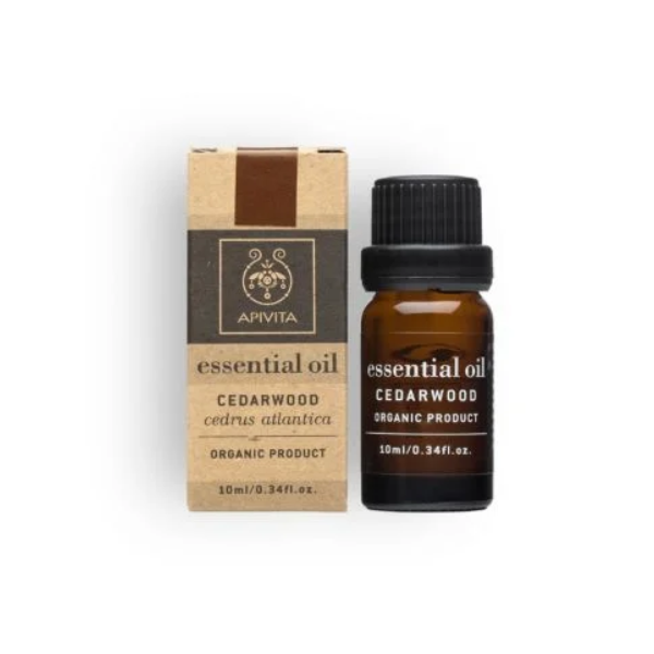 Apivita Cedarwood Organic Essential Oil, 10ml