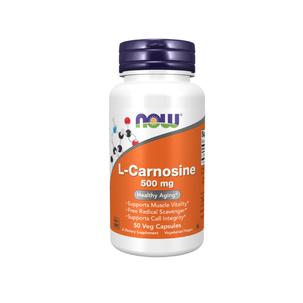 Now L-Carnosine 500mg, 50 capsules