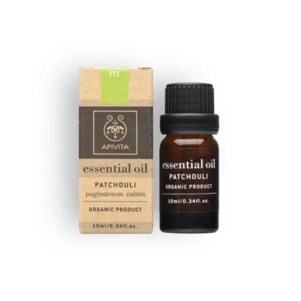 Apivita Patchouli Organic Essential Oil, 10ml