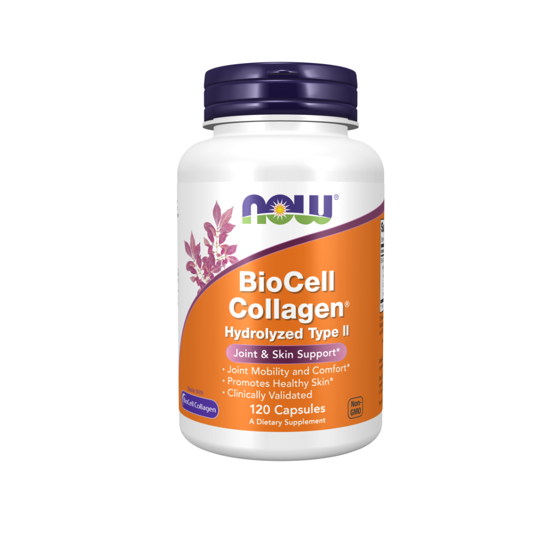 Now Biocell Collagen Type II, 120 capsules