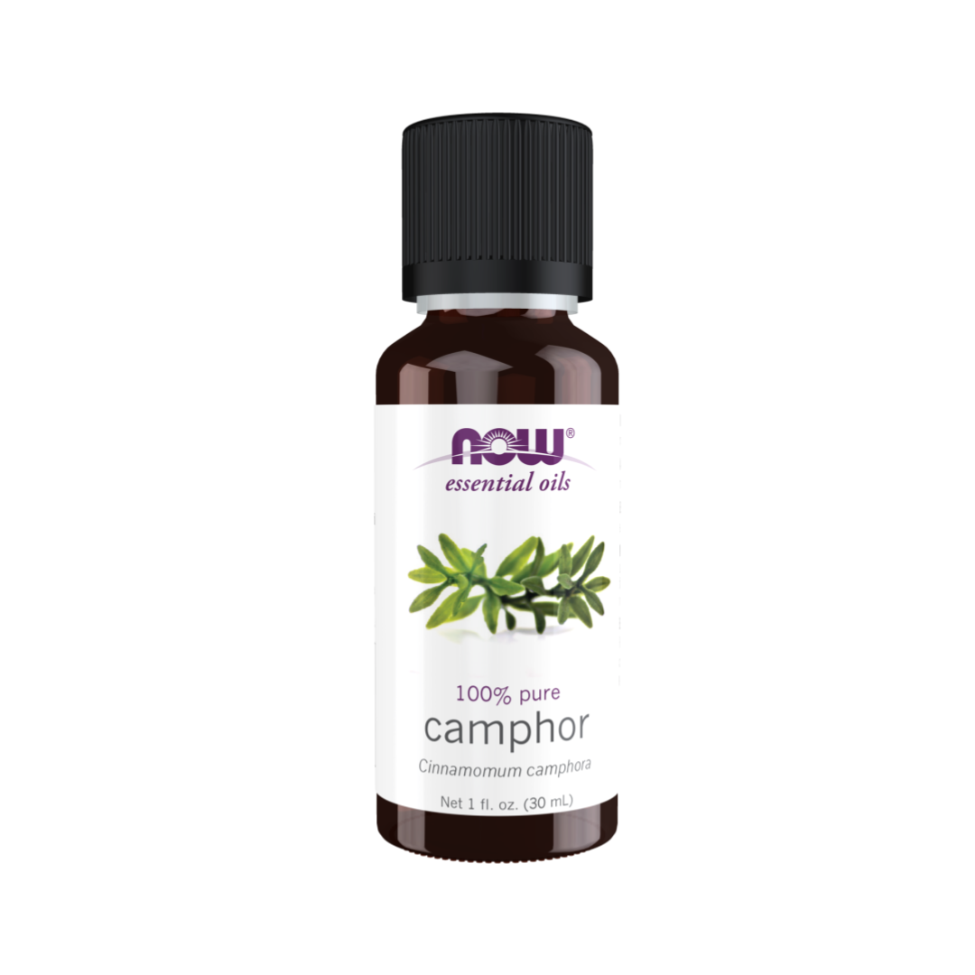 Now Camphor Essential Oil, 30ml
