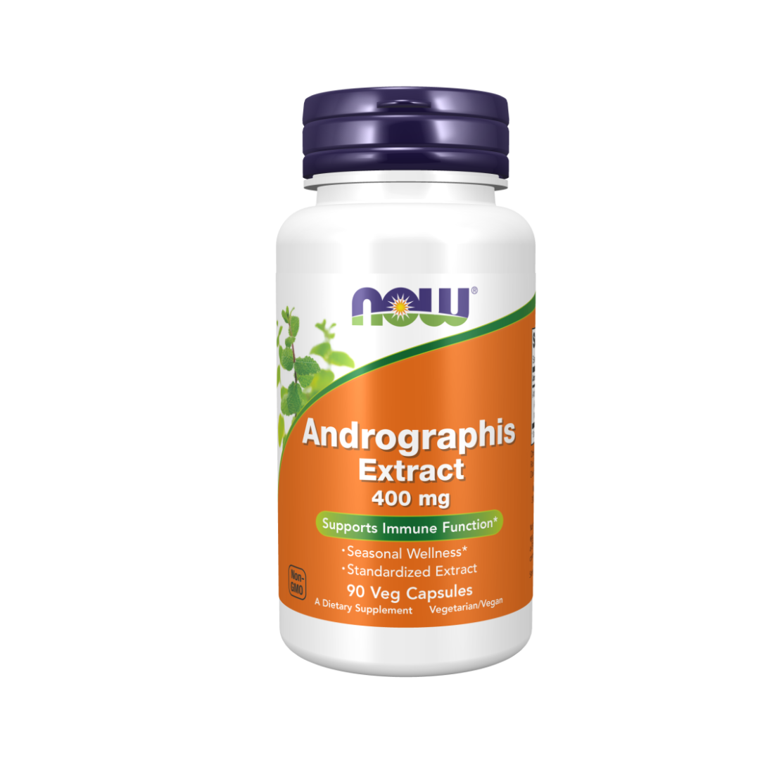 Now Andrographis Extract 400mg, 90 capsules