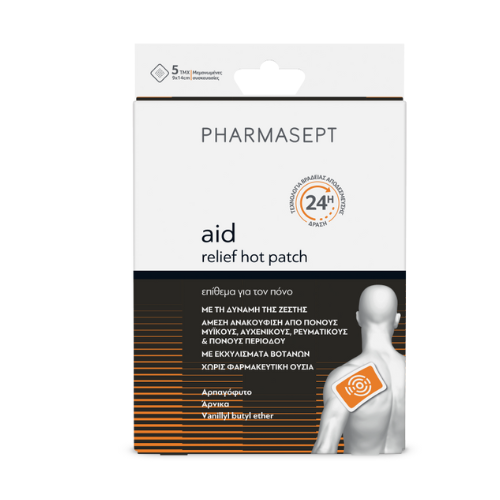 Pharmasept Hot Relief Patches, 5 pcs