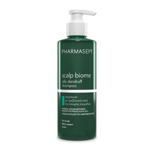 Pharmasept Scalp Biome Oily Dandruff Shampoo, 400ml