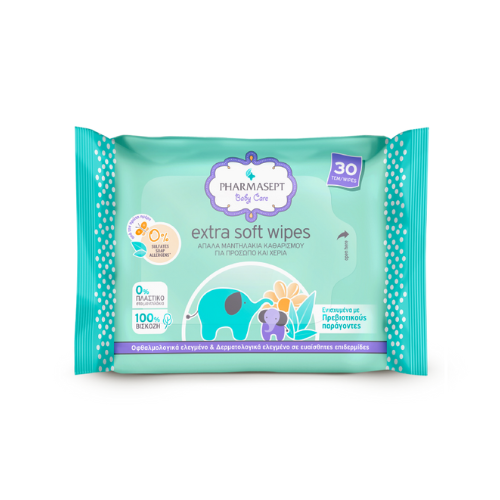 Pharmasept Baby Soft Wipes, 30 pieces