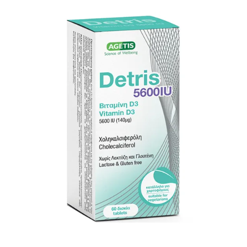 Agetis Detris Vitamin D3 5600 i.u., 60 tablets