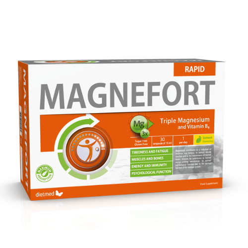 Magnefort Rapid Magnesium, 30 drinkable ampoules