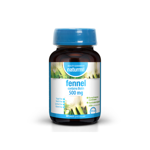 Naturmil Fennel 500mg, 60 tablets