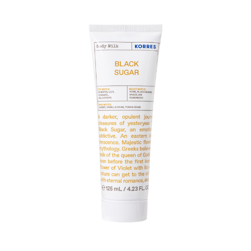 Korres Black Sugar Body Milk, 125ml