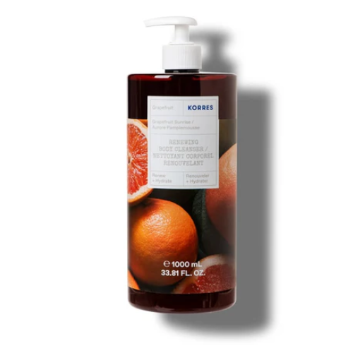 Korres Grapefruit Sunrise Body Cleanser, 1000 ml