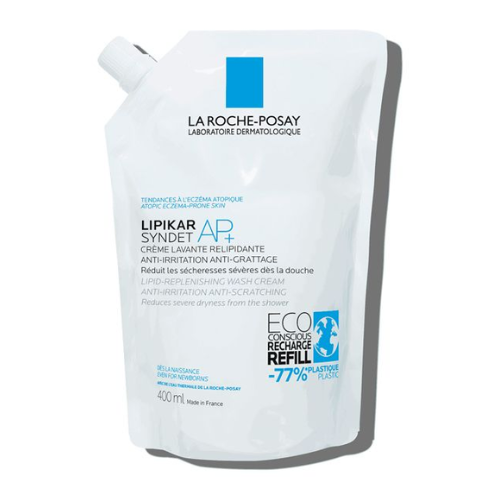 La Roche Posay Lipikar Syndet Ap Cream Wash 400ml Refill