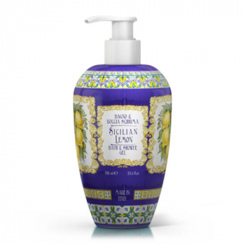 Rudy Sicilian Lemon Bath & Shower Cream, 700ml