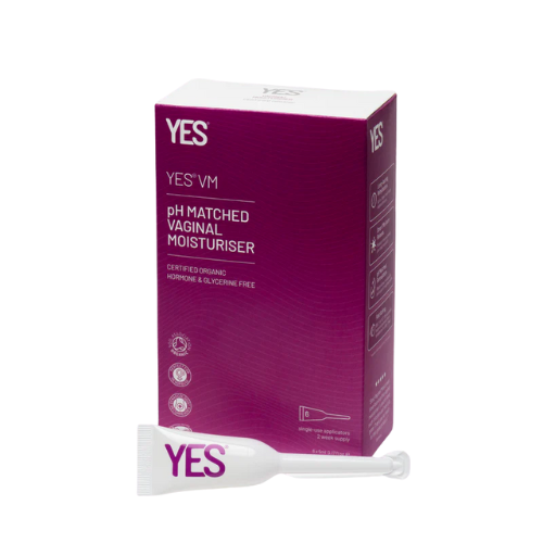 YES VM - pH Matched Natural Vaginal Moisturiser, 6 applicators