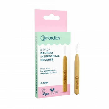 Nordics Bamboo interdental brushes 8-pack 0.40 mm